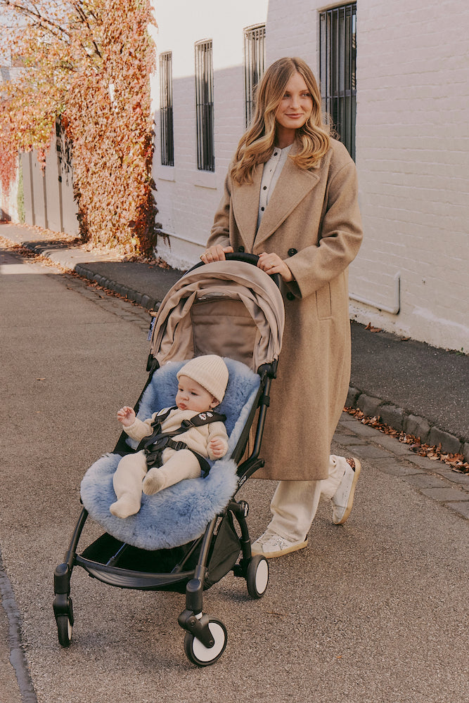 The Pram Puff | Powder Blue