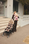 The Pram Puff | Houndstooth Chocolate & Rosewater