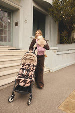 The Pram Puff | Houndstooth Chocolate & Rosewater