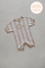 The Candy Stripe Romper