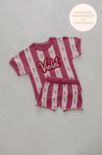 The Candy Stripe Knit Set