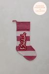 The Candy Stripe Santa Stocking