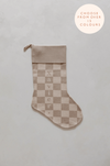 The Check Santa Stocking