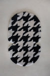 The Pram Puff | Houndstooth Black & Cloud