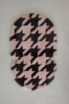The Pram Puff | Houndstooth Chocolate & Rosewater