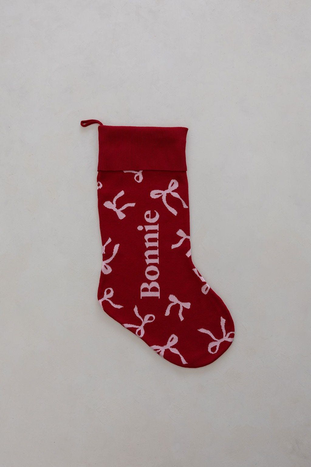 The Ribbon Santa Stocking