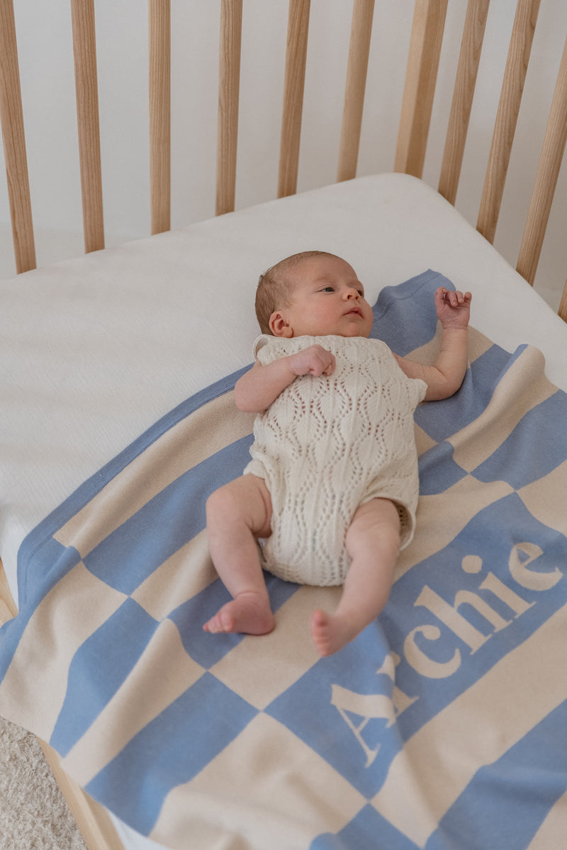 The Ribbon Stripe Blanket