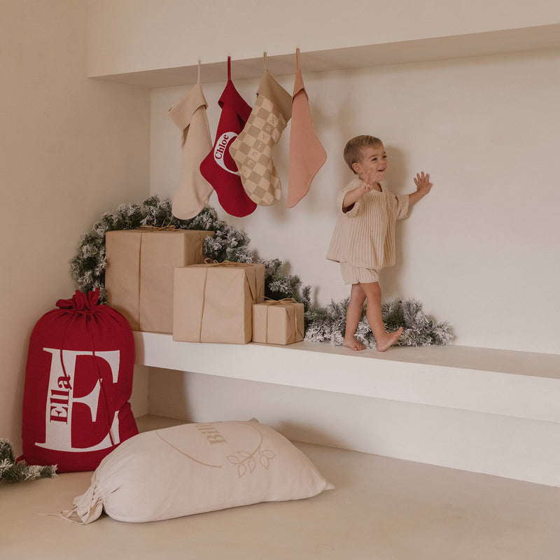 The E Santa Stocking