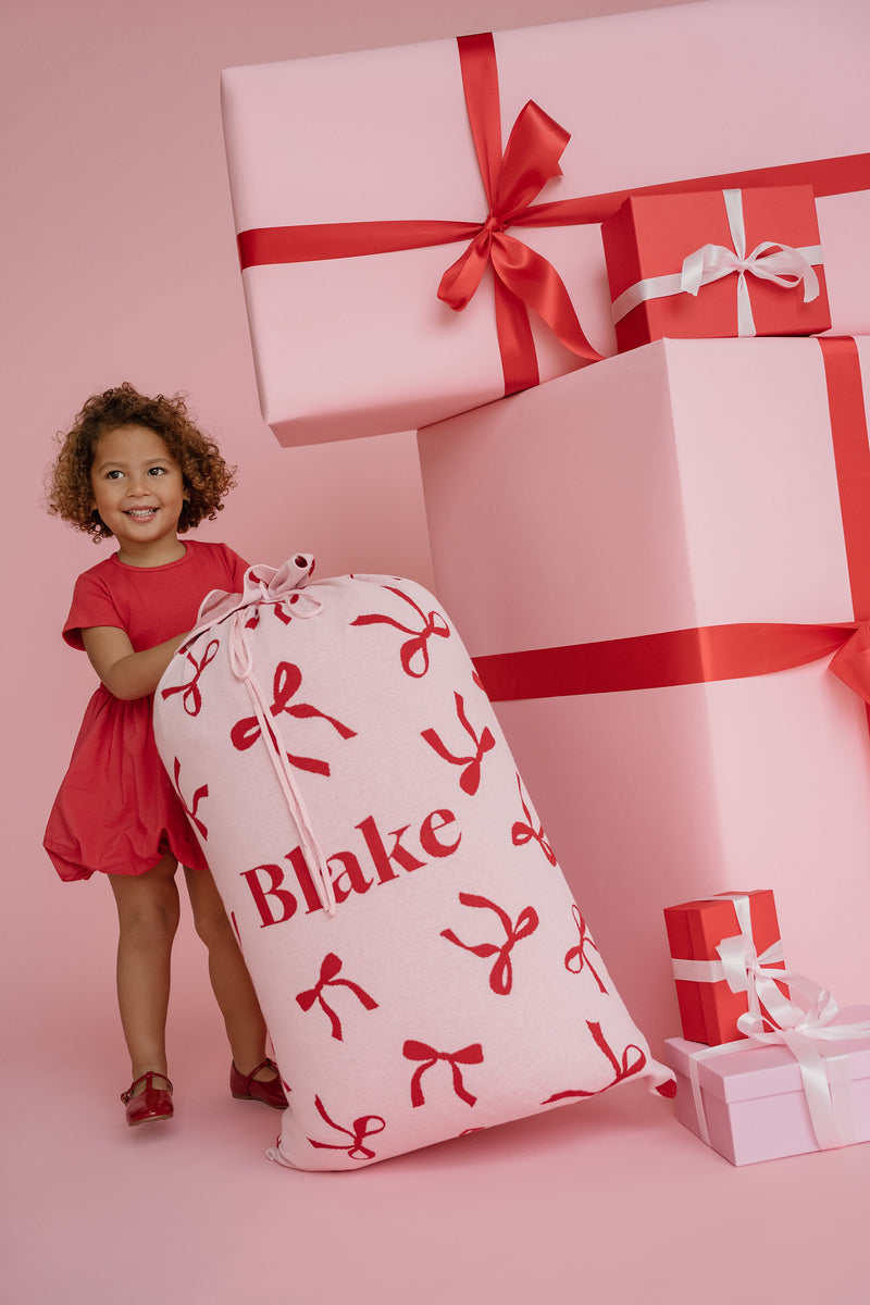 The Ribbon Santa Sack