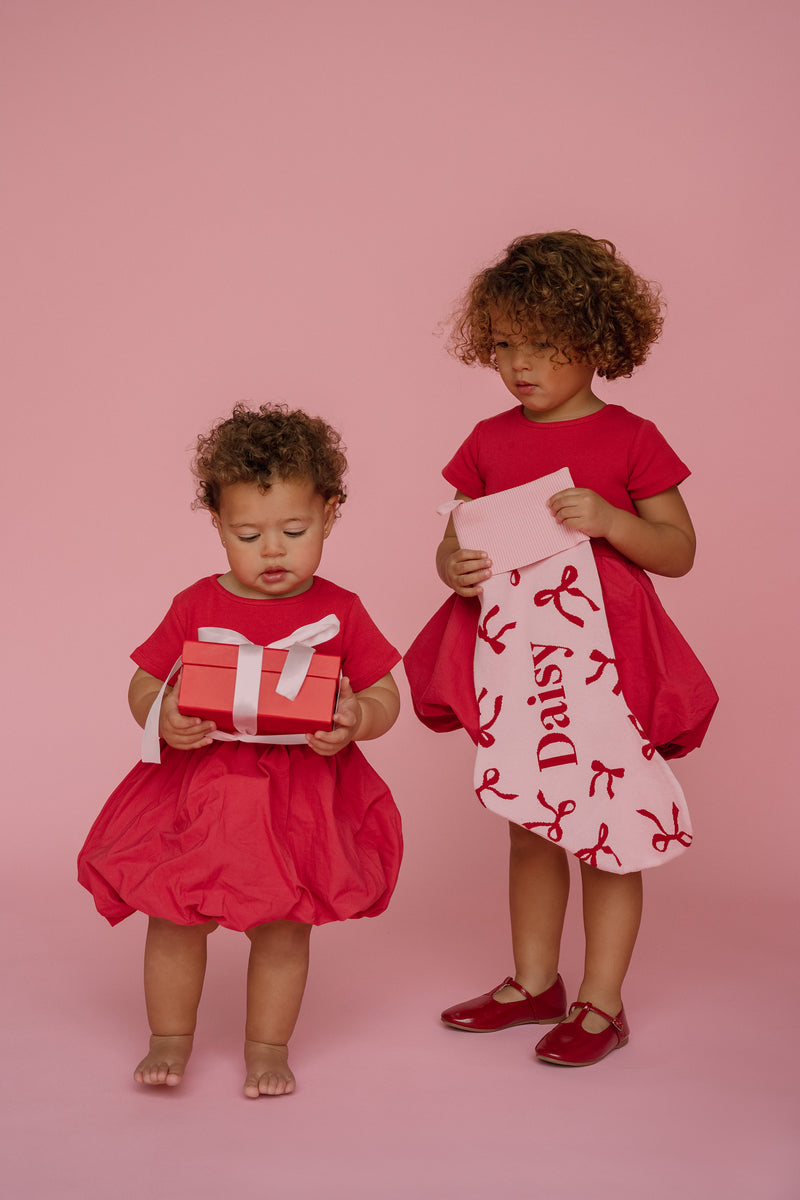 The Ribbon Santa Stocking