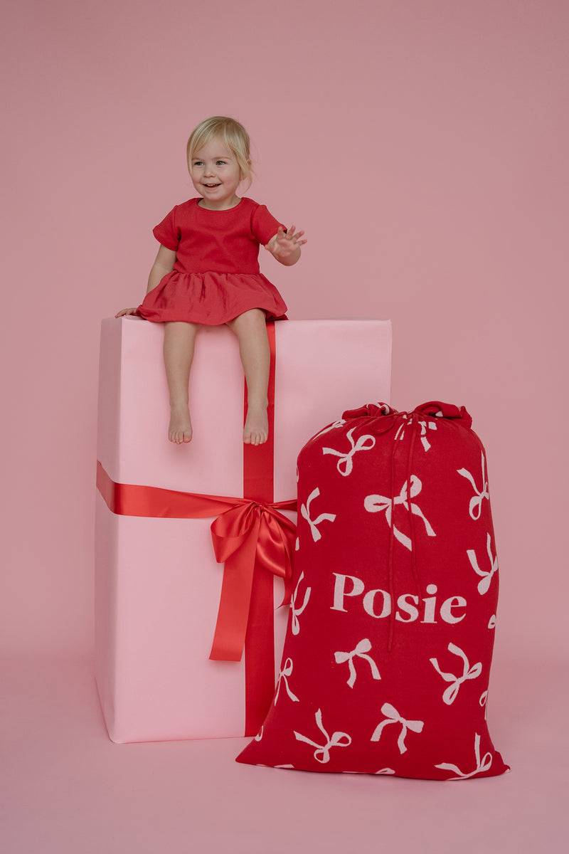 The Ribbon Santa Sack