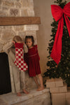 The Check Santa Stocking