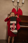 The Candy Stripe Santa Stocking