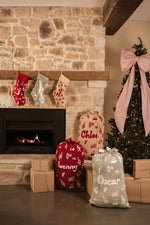The Santa Baby Santa Stocking