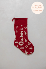 The Santa Baby Santa Stocking