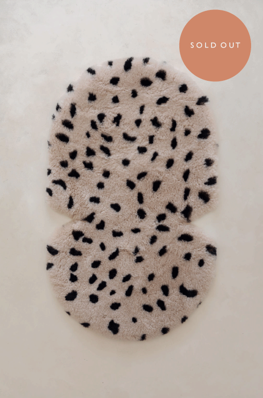 The Pram Puff | Biscuit Leopard